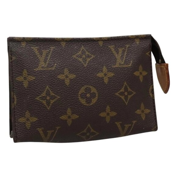 LOUIS VUITTON Monogram Poche Toilette 15 Pouch M47546 LV Auth 114315 - Picture 1 of 15